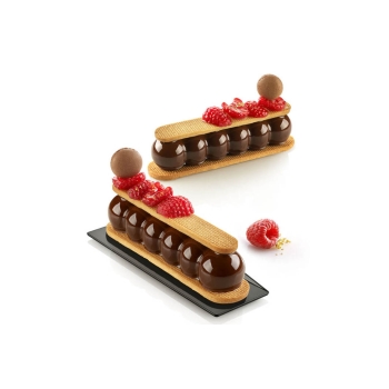 MOULE SILIKOMART 8 TRUFFLES ECLAIR